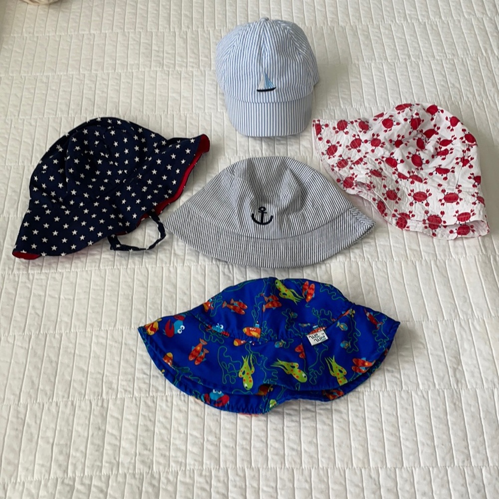 Set of 5 Swim Hats